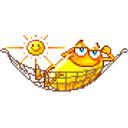 Hammock Sun emoji