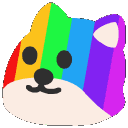 Doggo Rainbow emoji