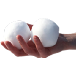 Frozen Snowballs emoji