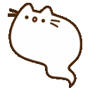 Pusheenghost emoji