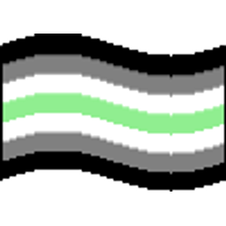 Prideflag Agender Wave emoji