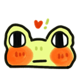 A Froggy Love emoji