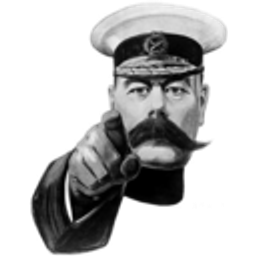 Kitchener Your Country Needs You emoji