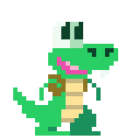 Croc Jump Happy emoji
