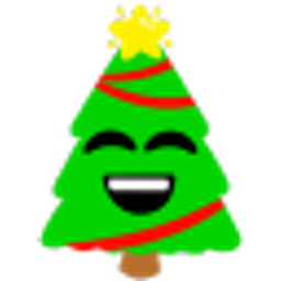 Xmastree Grin emoji