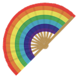 Pride Fan emoji