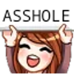 Asshole Sign emoji