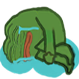 Peepofloorcry emoji