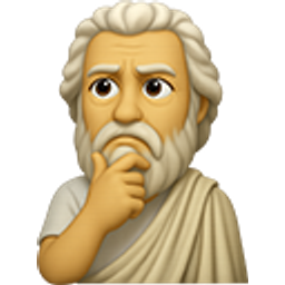 Socrates Thinking emoji
