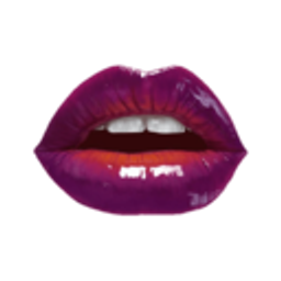 Lips H emoji