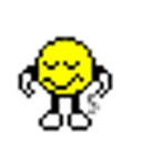 Blushing Wave emoji