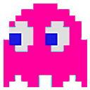 Party Pacman Ghost emoji
