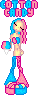 Cotton Candy Girl emoji