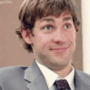 Jim Look To Camera emoji