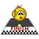 Finish Line emoji