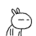 Tuzki Phew emoji