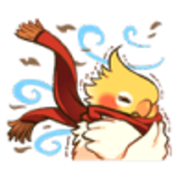 Birb Cold emoji maker