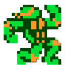 Ninja Turtle Flex emoji