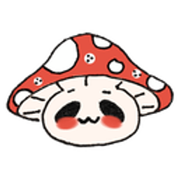 Blushing Happymushroom emoji