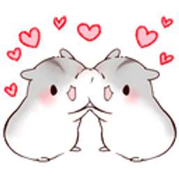 Hamster Luv emoji