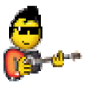 Elvis Guitar emoji