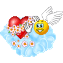 Cupid Cloud Heart emoji