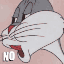 No Bugs Bunny emoji