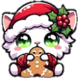 Kittensanta emoji