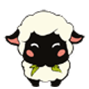 Sheep Eating emoji