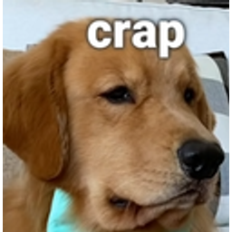 Crapdog emoji
