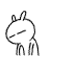 Tuzki Dismiss emoji