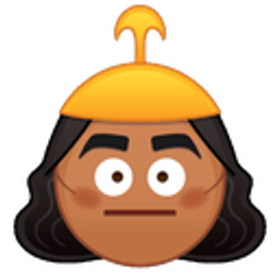 Kronk Flushed emoji