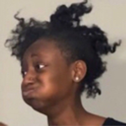 Girl Puff Cheeks emoji