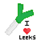 I Love Leeks emoji