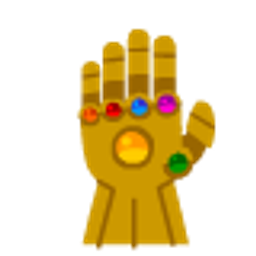 Infinity Gauntlet Snap emoji
