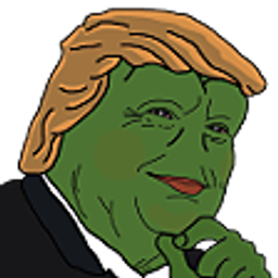 Pepe Trump Think emoji