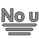 Neon No U emoji