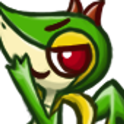 Snivy Bad emoji