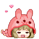 Party Kawaii Bunny emoji