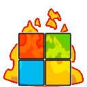 Windows Fire Fine emoji