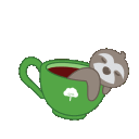 Sloth Tea E emoji