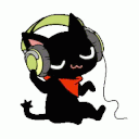 Gamer Cat Music emoji