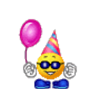 Birthday Dancer emoji