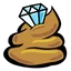 Diamond In Poo emoji