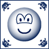 Delft Blue Emoticon emoji