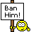 Ban Him emoji