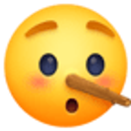 Lying Face emoji