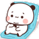 Panda Slacking emoji