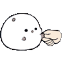 Blobhandshake emoji