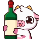 Cowwine emoji